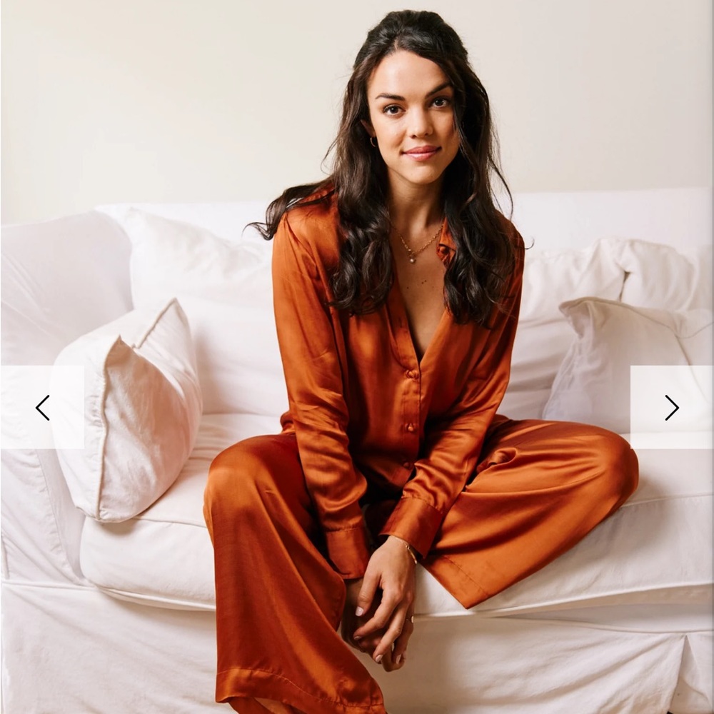 ABLE Satin Rust Pants